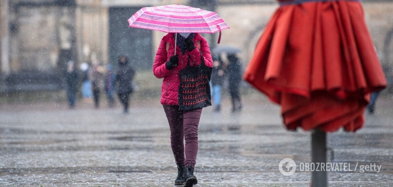 Украину накроют мокрый снег и дождь: какой будет погода в последний день зимы