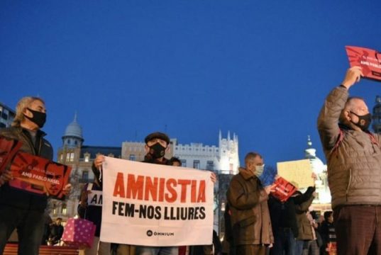 В Барселоне очередной митинг в поддержку арестованного рэпера закончился беспорядками и погромами