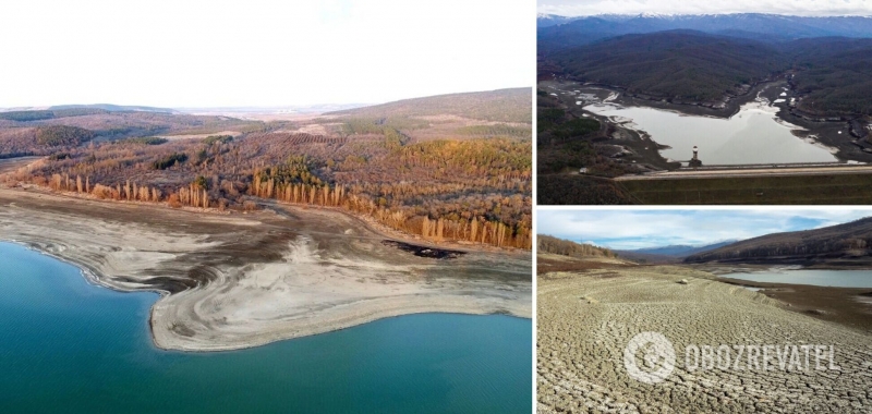 В Крыму заявили о полном высыхании двух водохранилищ