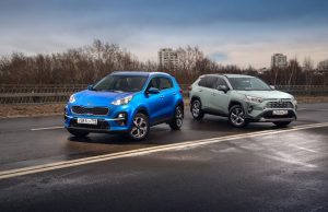 Базовые ценности. Тест-драйв Toyota RAV4 и Kia Sportage