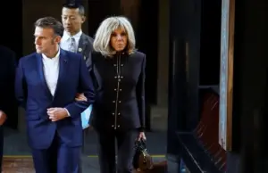 Брижит Макрон вновь оказалась в центре внимания из-за своих брюк